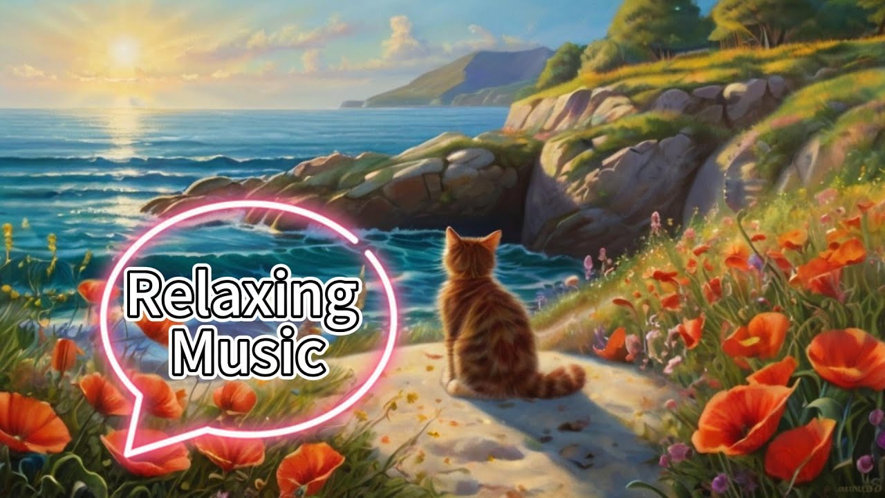 😻 Cat Anxiety Relief Music | 2-Hour Calming Sounds for Stressed Kitties | 🎶 Soothing Purr Therapy 🐾