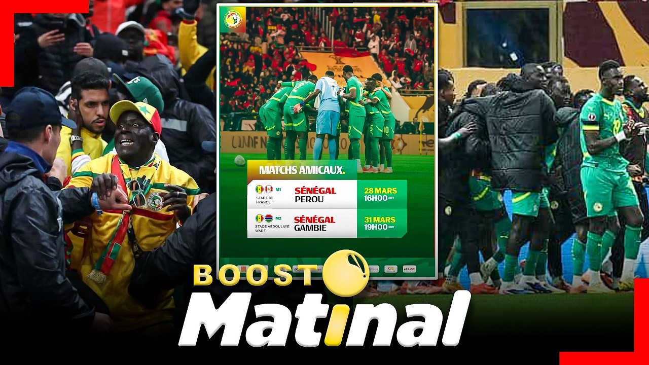 🛑Direct- Amical Sénégal vs Pérou au stade de France.. Jour de vérité pour les 18 sénégalais au Maroc