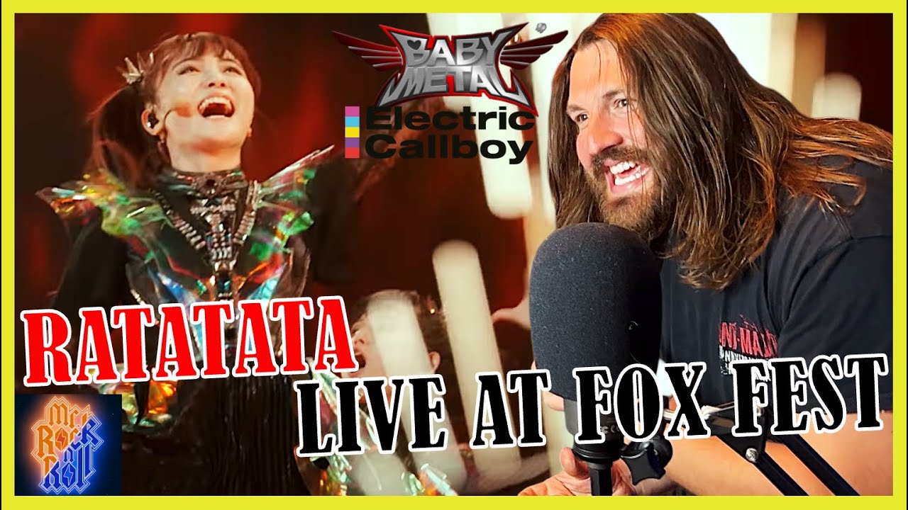 Plus The EL Reaction! | BABYMETAL x @ElectricCallboy - RATATATA (OFFICIAL Live) | REACTION
