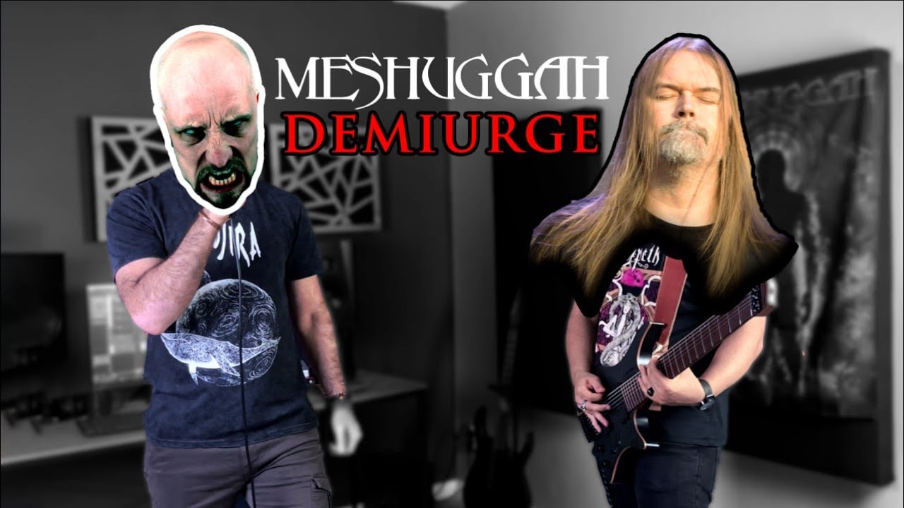 Meshuggah - Demiurge ( Guitar & Vocal Cover )