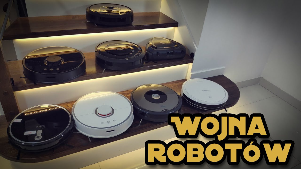 Wojna robotów🥇🥈🥉 - Roomba vs Xiaomi vs Roborock vs Electrolux vs Deebot vs iLife / Vacuum wars