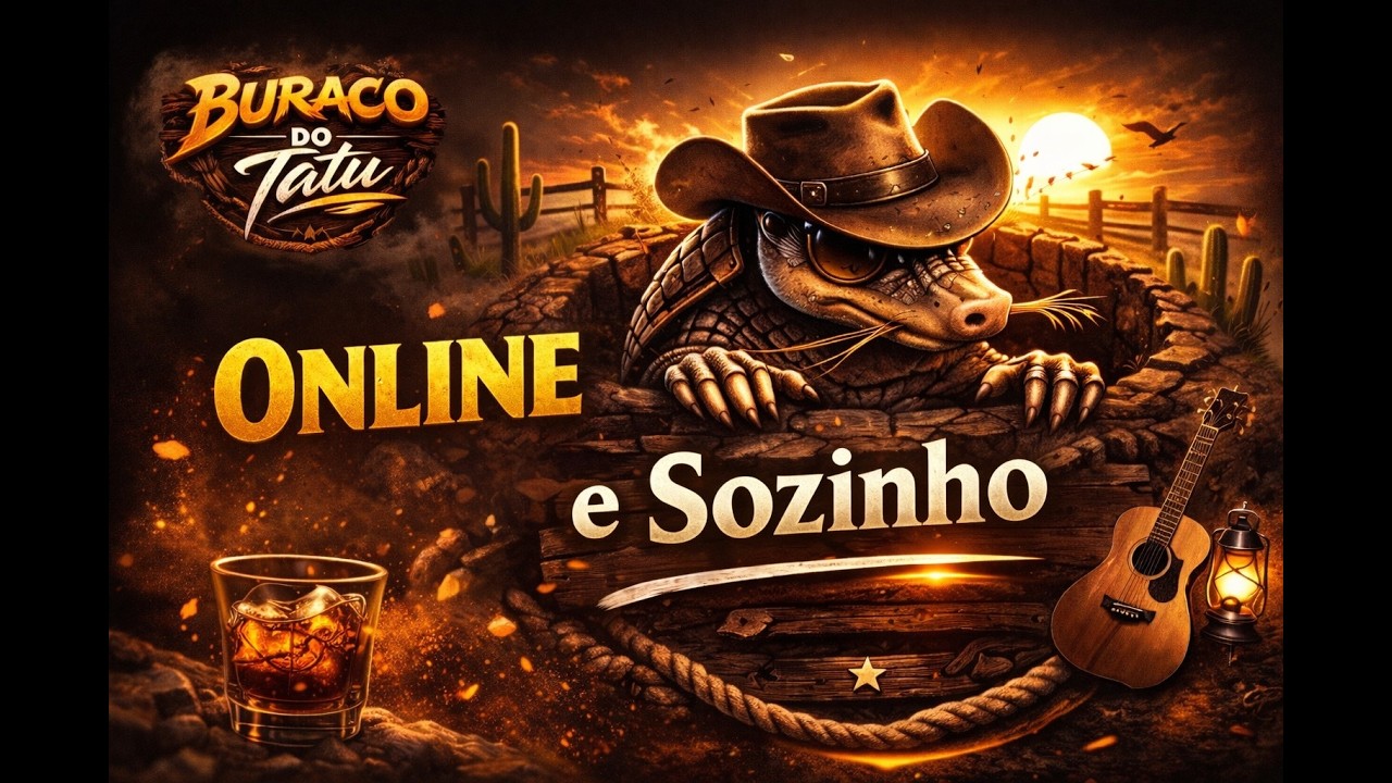 🎵Online e Sozinho🎵- Música Sertaneja  | Buraco do Tatu