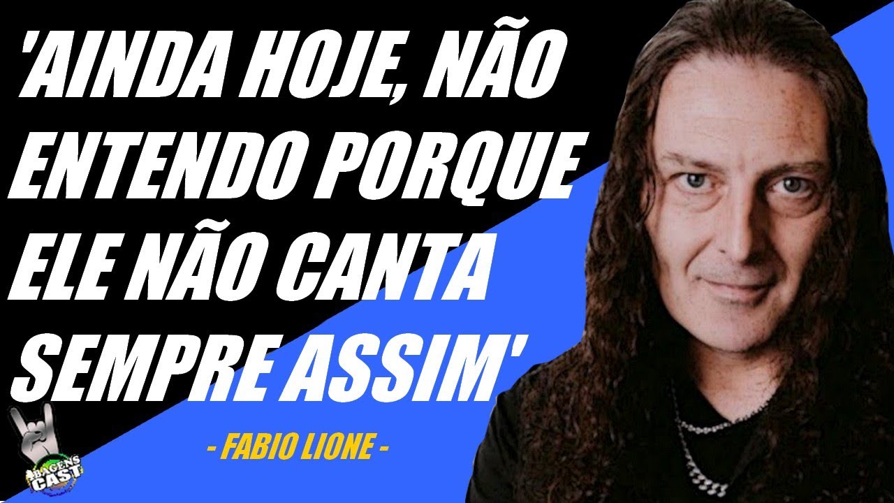 FABIO LIONE FALA SOBRE EDU FALASCHI, COMO VOCALISTA