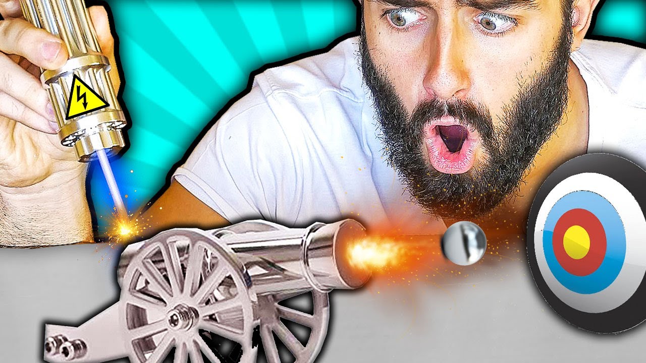 CANNONE DI WISH vs OGGETTI - Mini Cannone da 30€ *Esperimento*