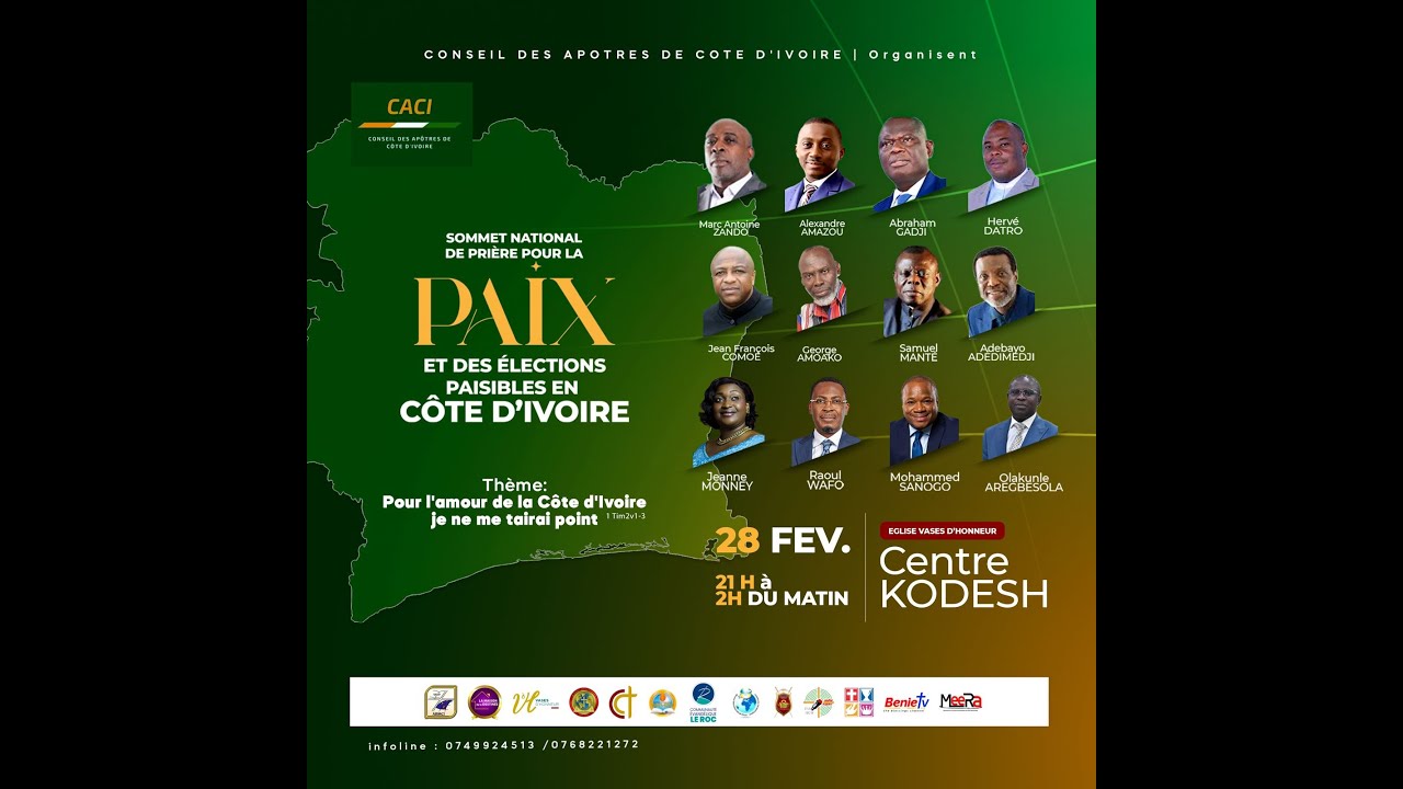 POUR L'AMOUR DE LA CÔTE D'IVOIRE, JE NE ME TAIRAI POINT