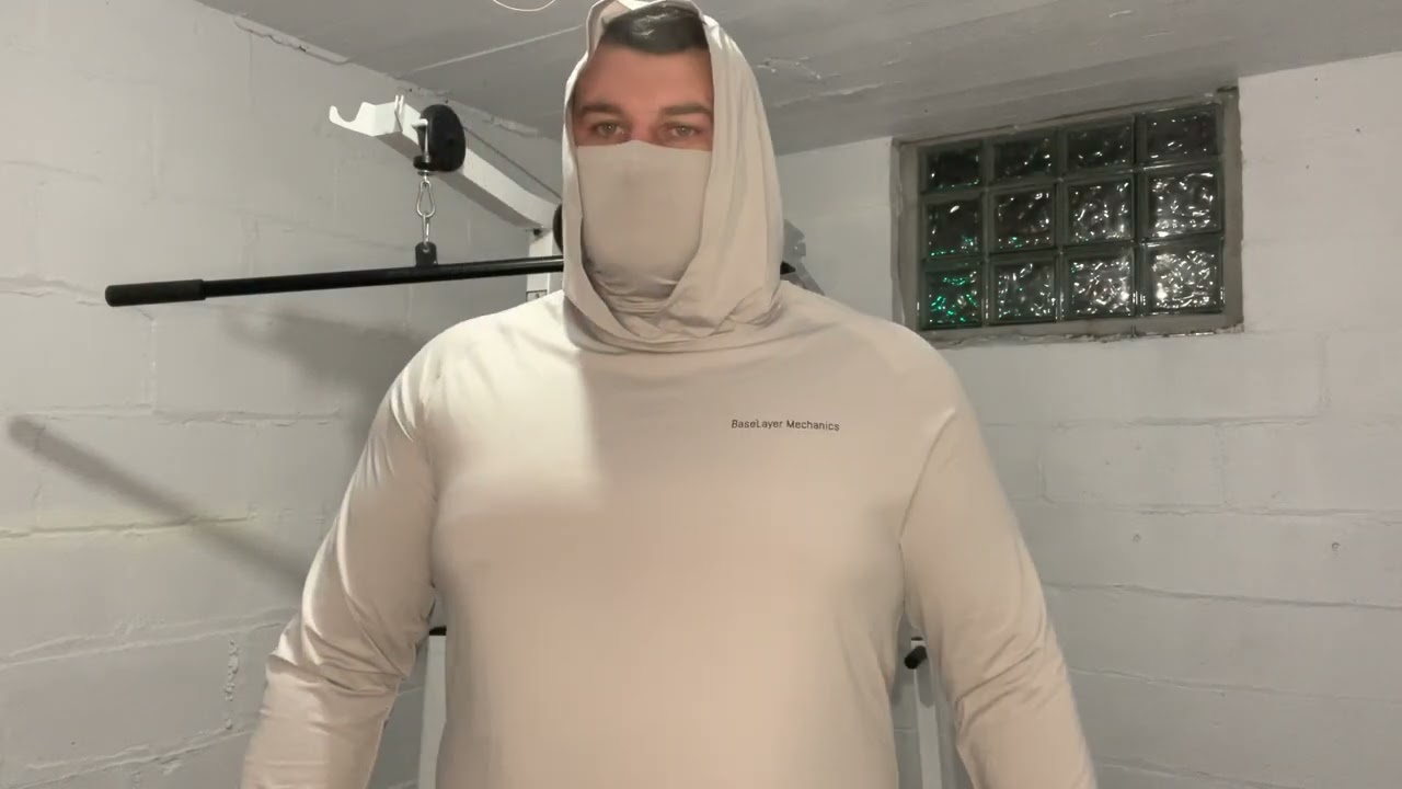 Review of ElsMorr Lightweight Fishing Shirts for Men Long Sleeves Swim Hoodie (Knit) UPF 50+ Hiking
