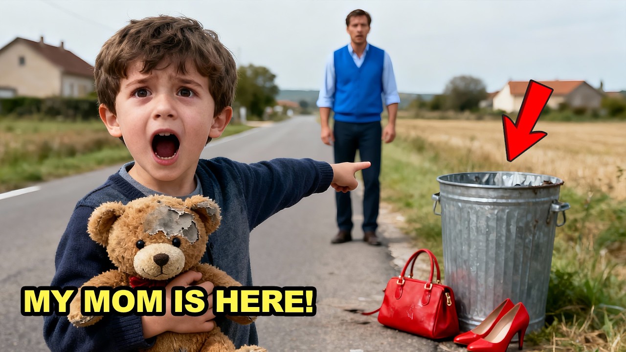 “MY MOM IS THERE!” A POOR BOY SHOUTS — AS A MILLIONAIRE STEPS CLOSER, HE’S STUNNED