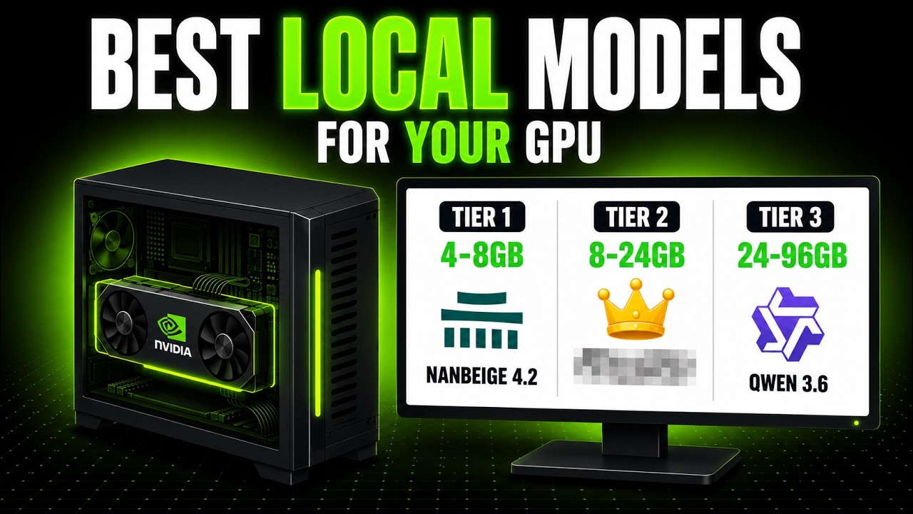 Best Local AI Models For Your GPU