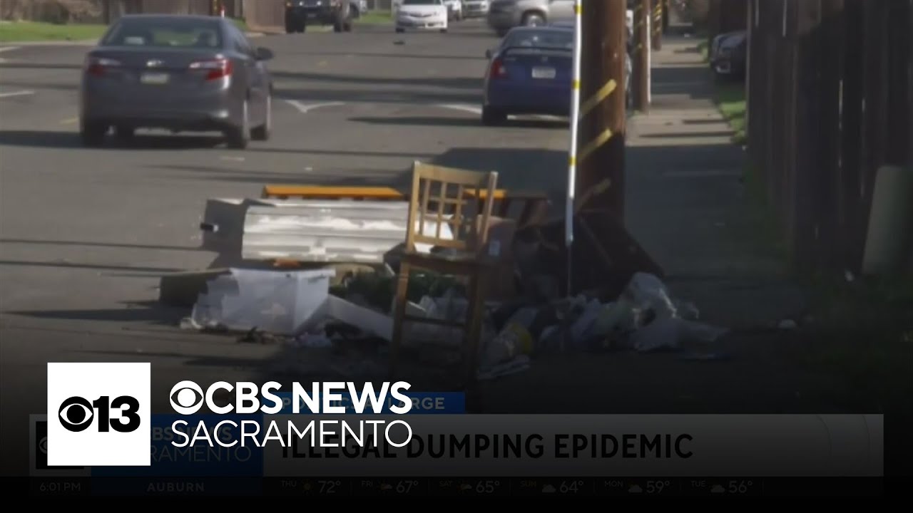 Sacramento official wants to crack down on illegal dumping with city-wide campaign
