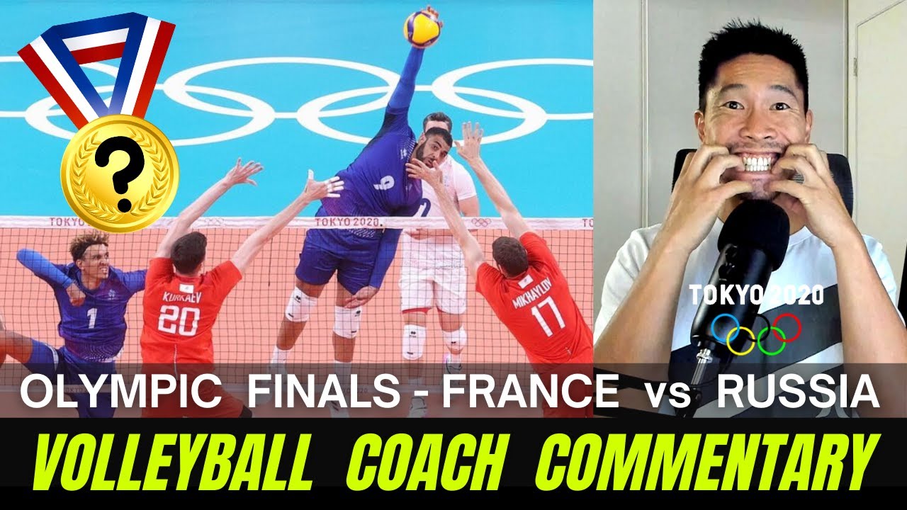 VB Coach Commentary on Tokyo 2020 Olympic Men's Volleyball Finals | Russia (ROC) vs France