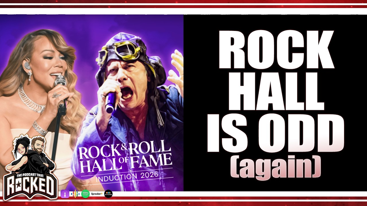 ROCK HALL 2026 Noms Are Weird & METALLICA X Sphere | The Podcast That Rocked #Podcasts