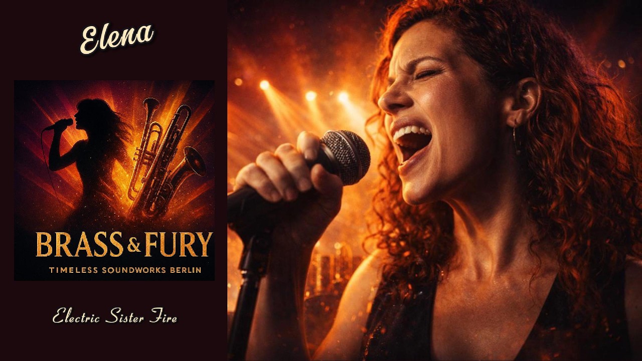 Elena - Brass & Fury - Electric Sister Fire - Funk-Rock Soul