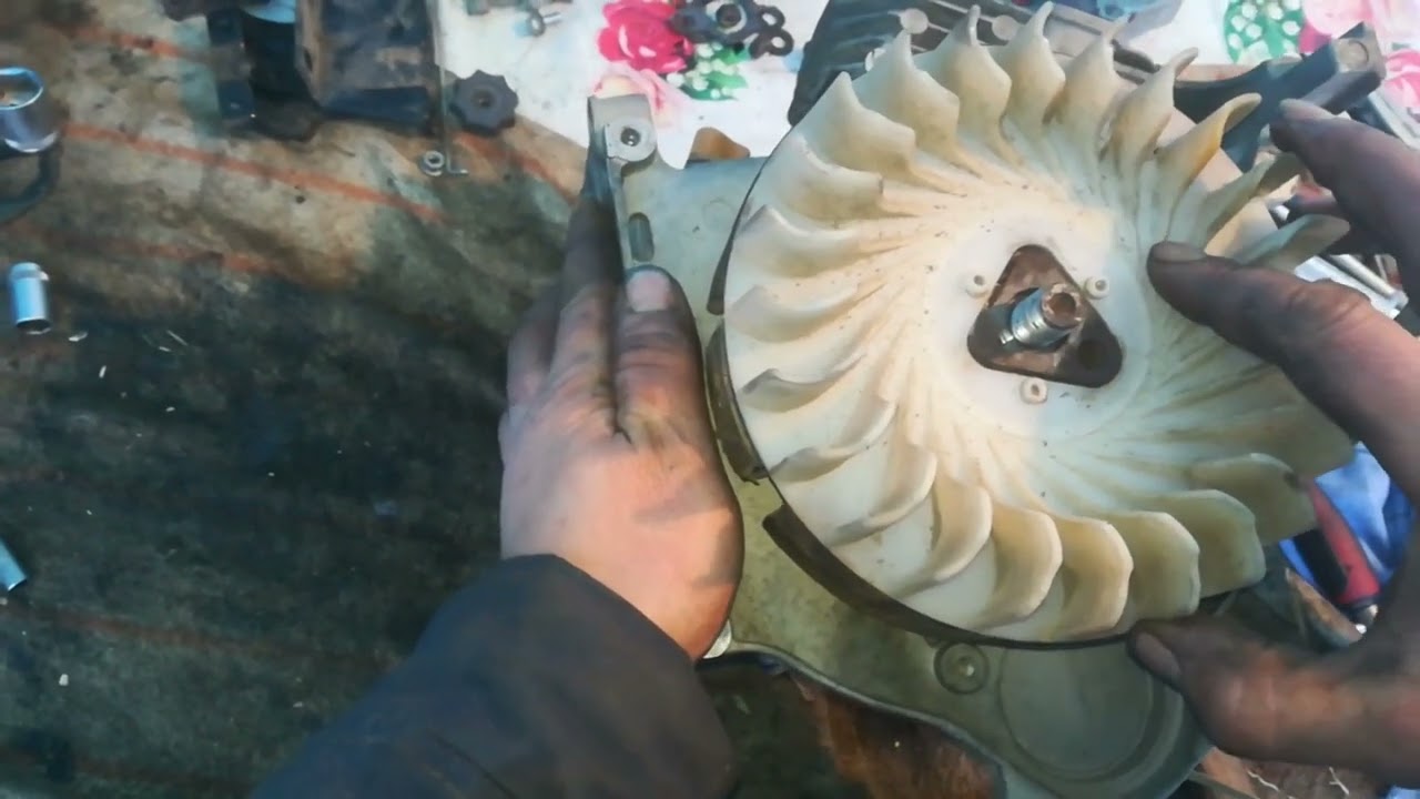 reparație motor motosapa partea 3