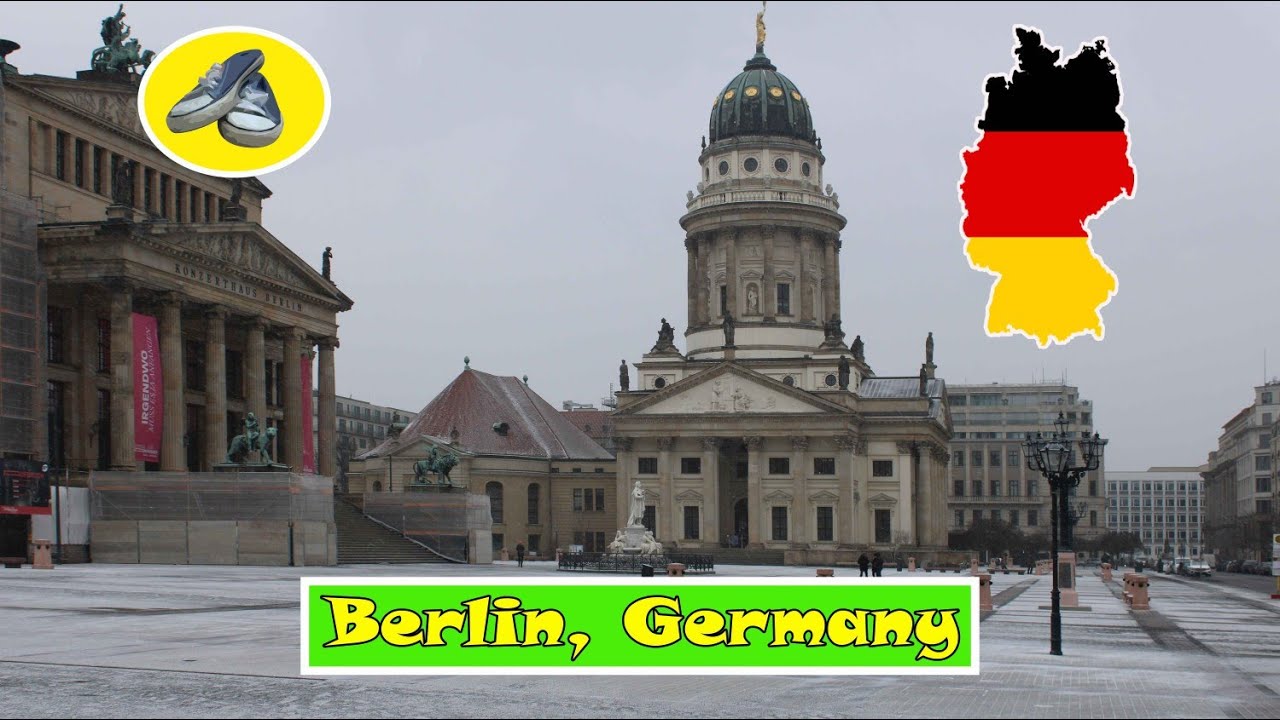 🇩🇪 Berlin Walking Tour l Hallesches Tor ⟶ Checkpoint Charlie ⟶ Gendarmenmarkt