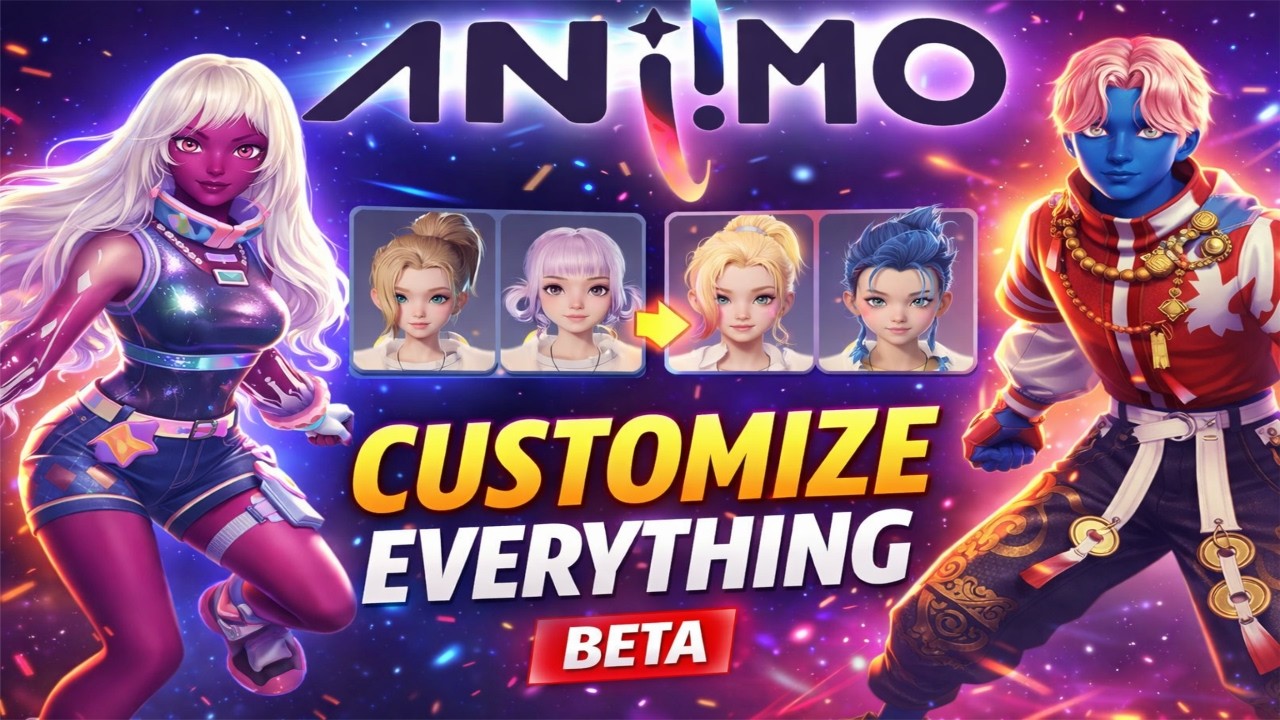 Aniimo Character Creation – FULL Male & Female Customization Showcase (Beta)