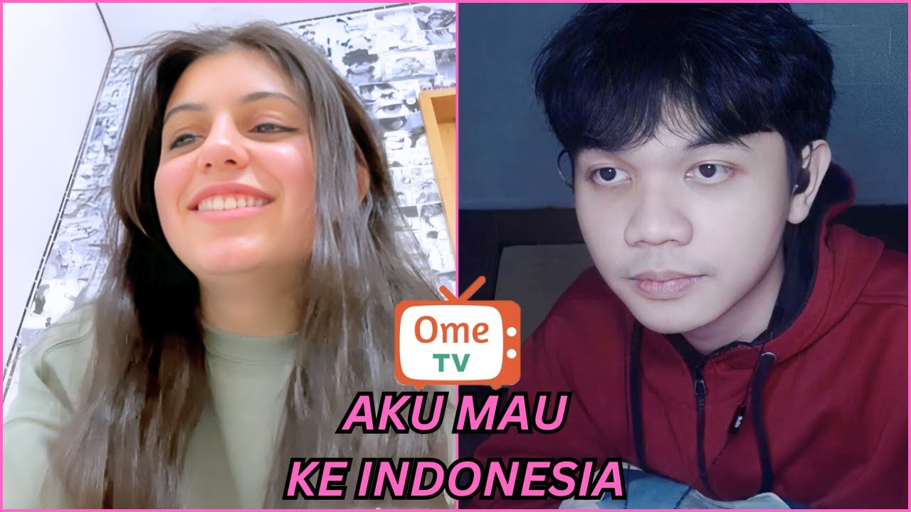 KETIKA BULE BAHAGIA DENGAN COWOK INDONESIA, MAU KE INDONESIA?! | OME TV INTERNASIONAL