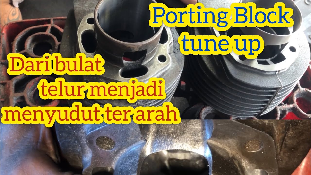 ORDERAN PORTING BLOCK KOP VESPA TUNE UP ❗️❗️❗️