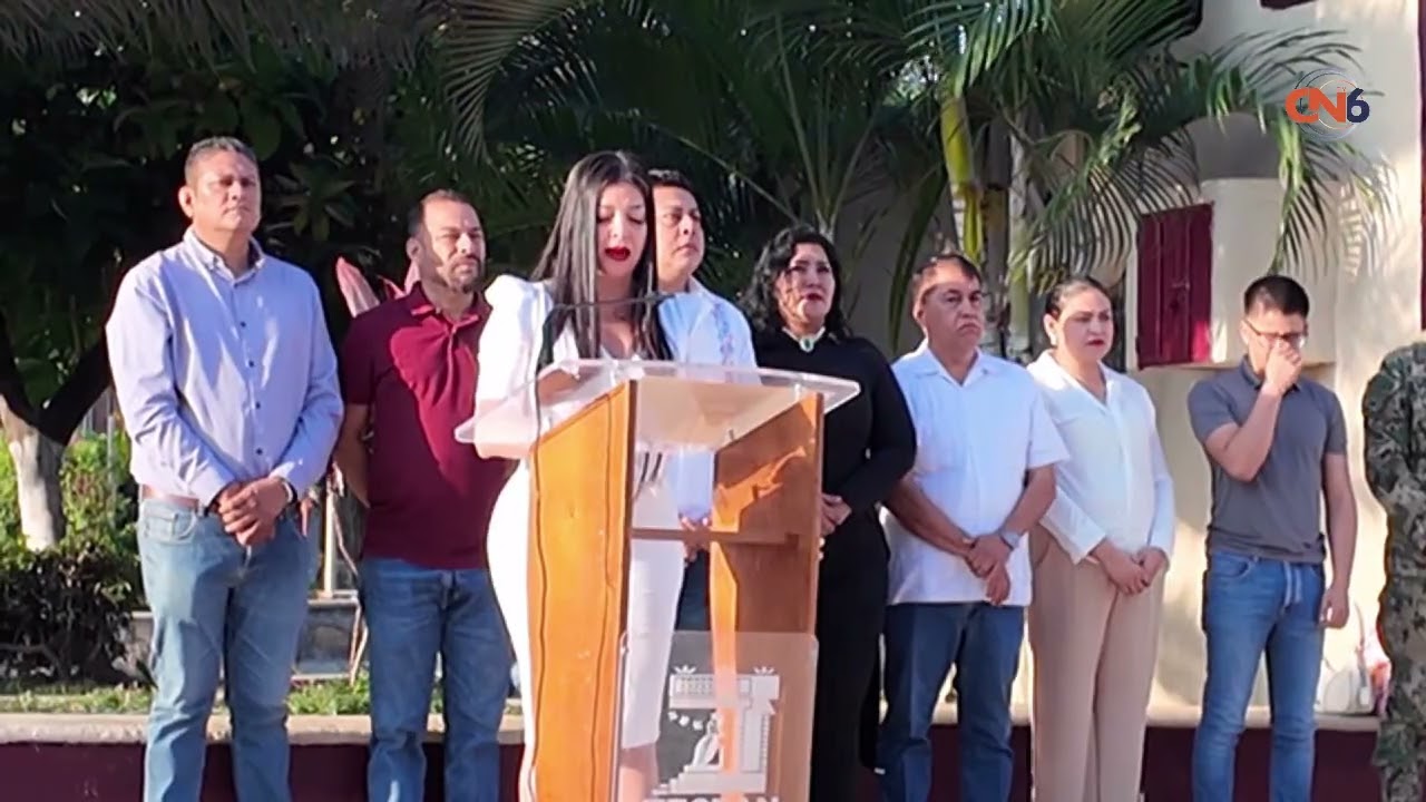 Conmemoran CCV Aniversario del Plan de Iguala y Día de la Bandera en Tecpan
