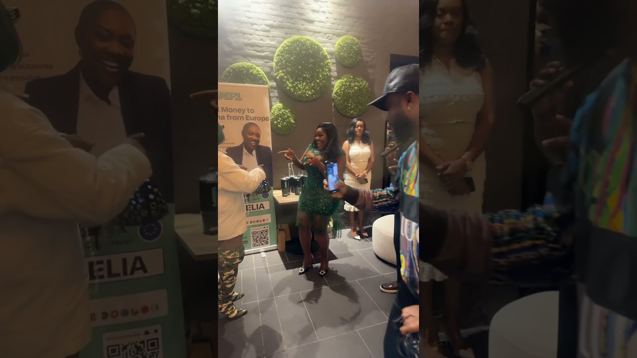 The Ultimate Meet & Greet in Antwerp 🇧🇪 Energy, elegance, and the only Emelia Brobbey! 💫#shorts