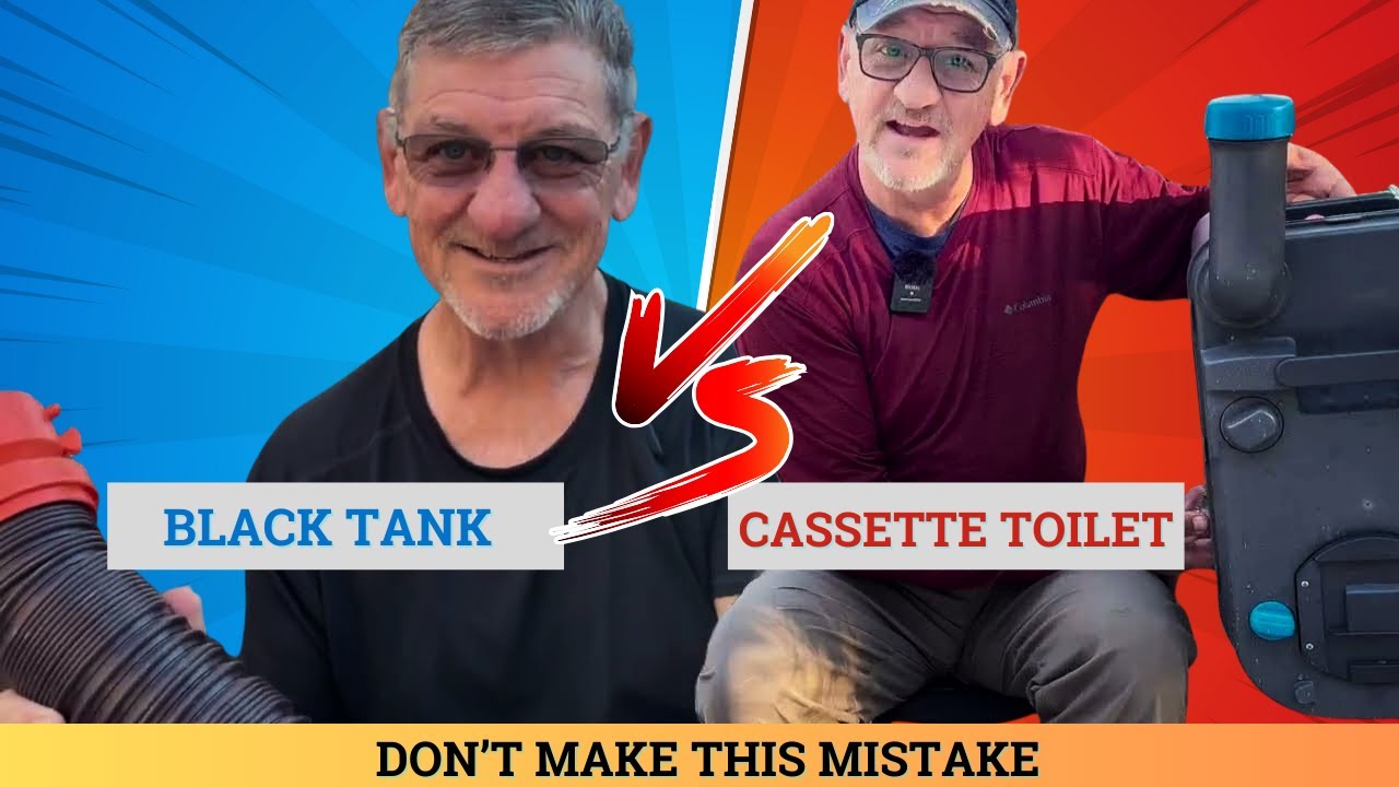 Cassette Toilet or Black Tank... which one do we like best?