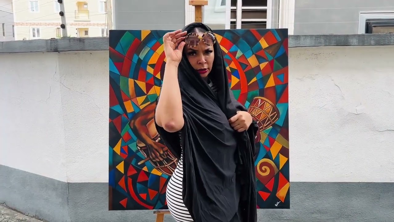 My First Painting for 2026💃🏽