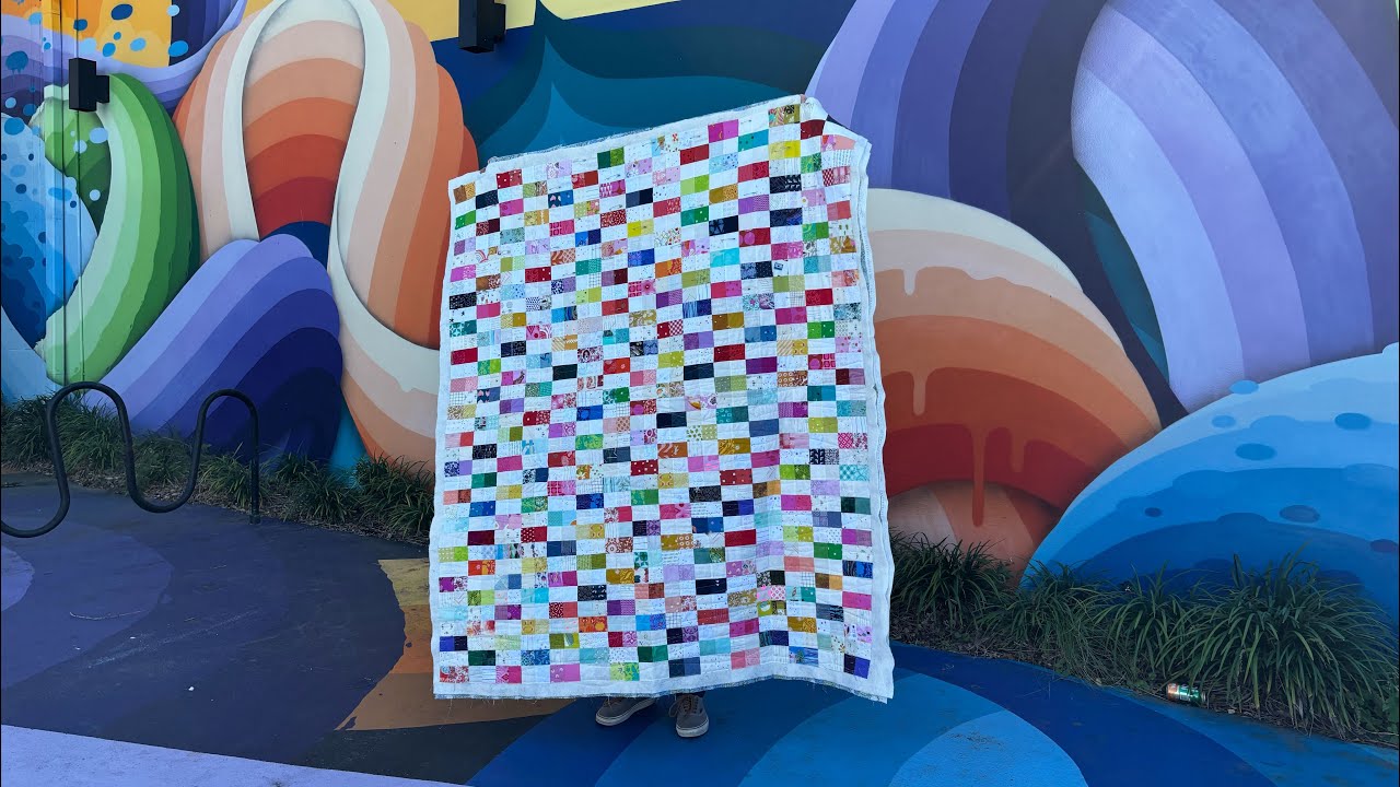 Large Scrap Quilt “Two Step Quilt” Recap, Sit Down Chat