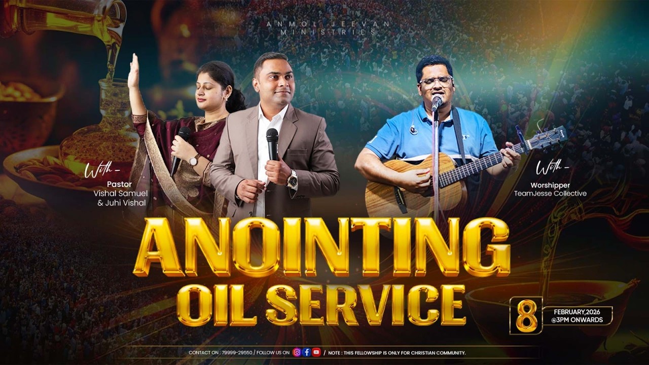 Oil Anointing Service Live | Pastor Vishal Samuel | AJMI INDORE