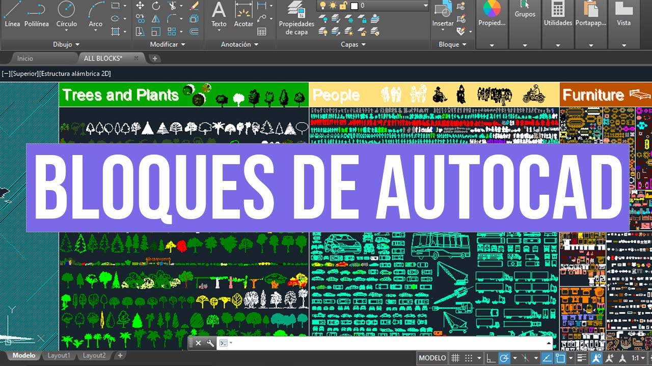 PACK DE BLOQUES PARA AUTOCAD (ACTUALIZADO)