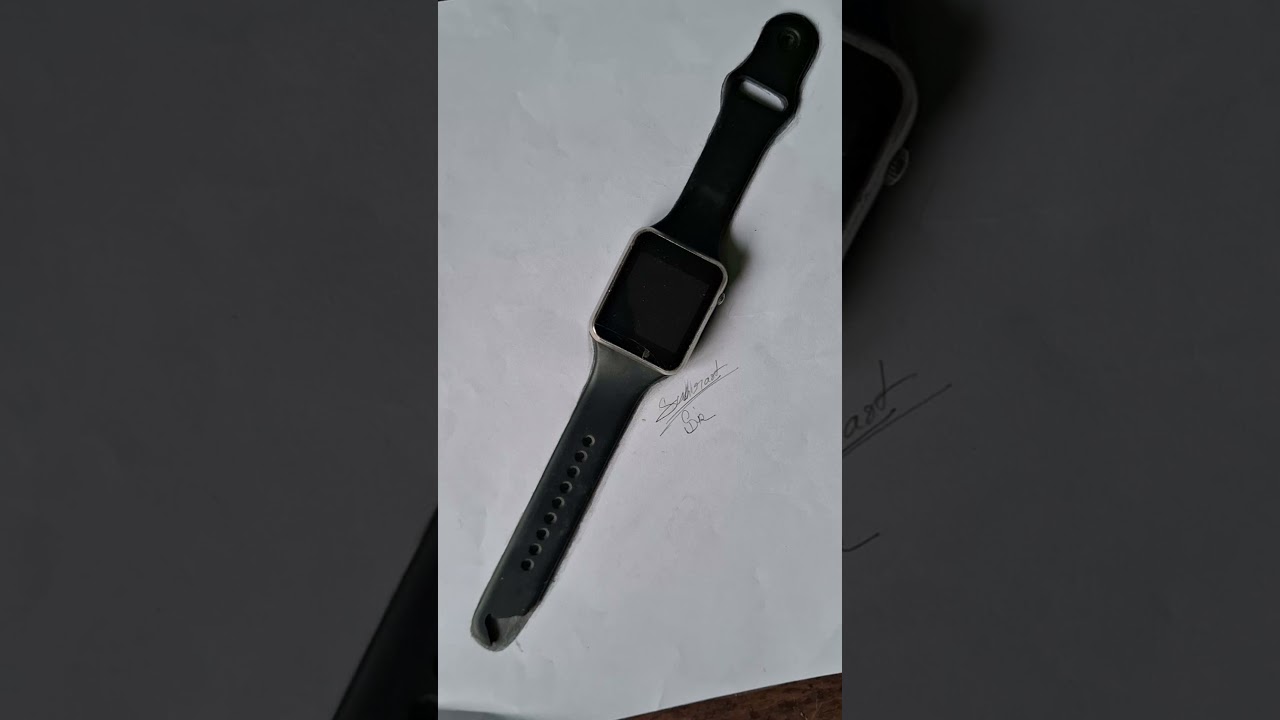 smart watch drawing 