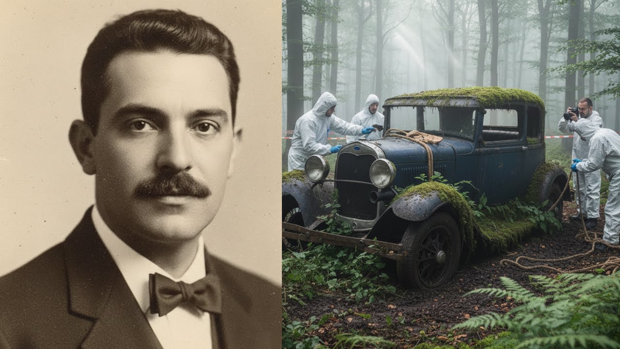 Disparu en 1928: Ford Model A Retrouvée Forêt Cachée 97 Ans Plus Tard Normandie.