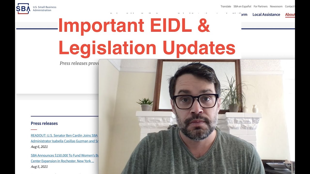 Important EIDL Funding & Legislation Updates | Infrastructure & Anti-Poverty Bill