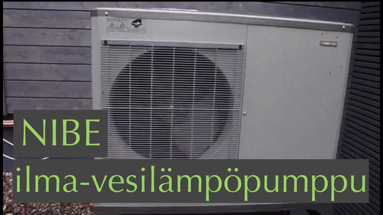 Reklamaatio: NIBE ilma-vesilämpöpumpun ulkoyksikkö @KRANTTUTANTTU