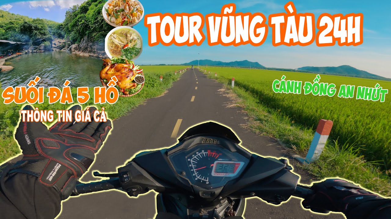 MiniTour Vũng Tàu | Khám Phá Suối Đá 5 Hồ Núi Dinh - Checkin Cánh Đồng Lúa An Nhứt | TíchTravel#189