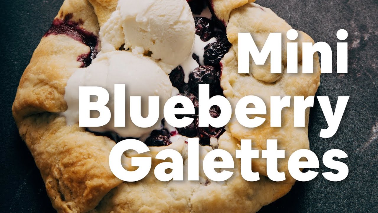 Mini Blueberry Galettes | Minimalist Baker Recipes