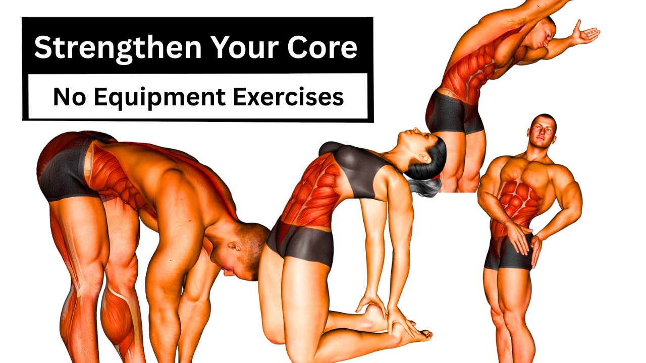Strengthen Your Core at Home | 16 Simple No Equipment Exercises