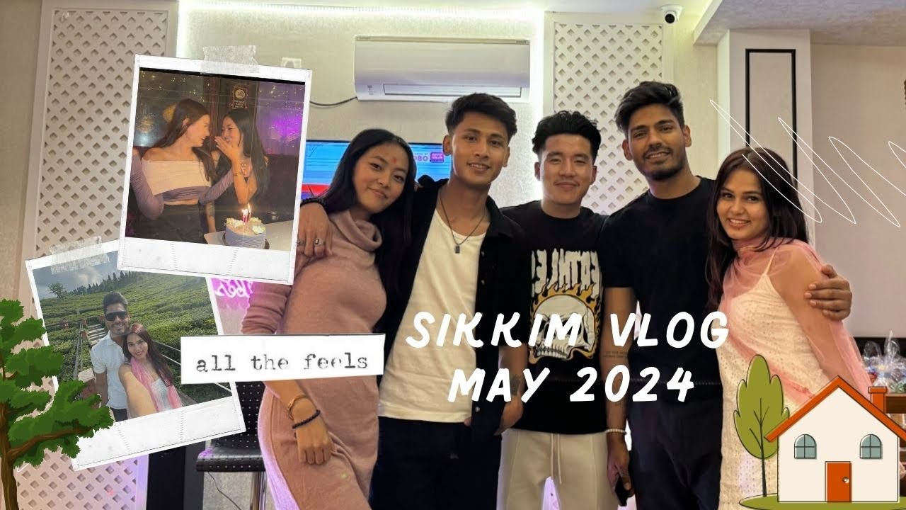 Deekila ka ghar in Sikkim 🤍 Vlog that never made to youtube ft . Digvijay , Rigden and Aniket. 🏡🩷
