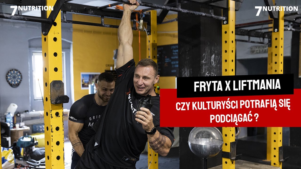 Uczymy kulturystów podciągania na drążku | FRYTA i Łukasz Liftmania Stępień