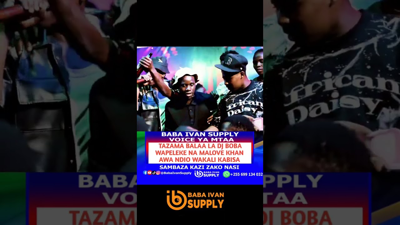 Tazama Balaa la Malove Khan na Dj Boba Show Live Malove Khan Season 01 #viral #love #show #live 