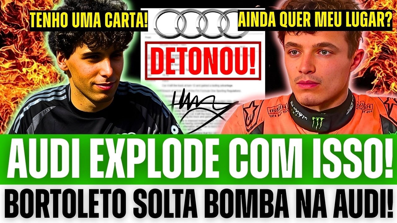 🚨 BORTOLETO HUMILHA RIVAIS MESMO COM PROBLEMAS! O SEGREDO QUE A AUDI ESCONDEU DE TODOS!