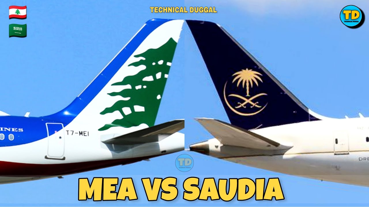 Middle East Airlines Vs Saudi Arabian Airlines Comparison 2023! 🇱🇧 Vs 🇸🇦