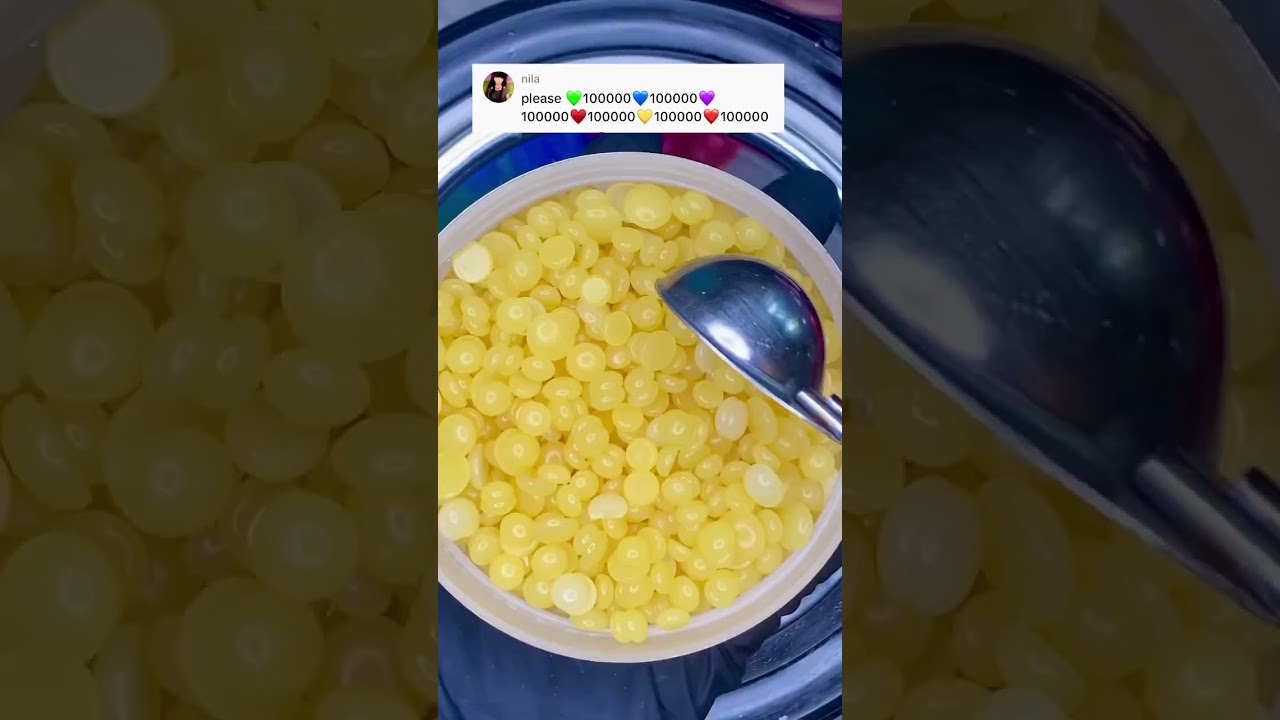The Ultimate Wax Bead Experience: ASMR &Reviews  #waxbeads #skincare #asmrvideo #hairremoval