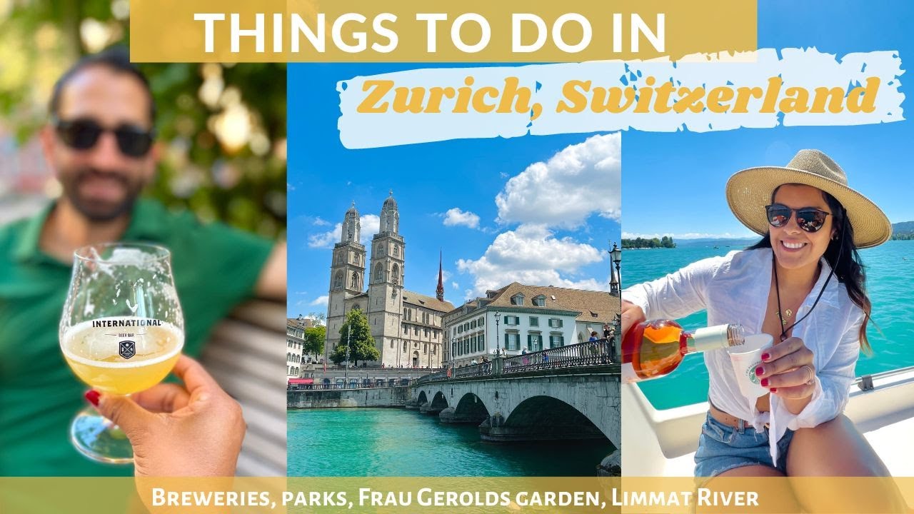 Things to do in Zurich Switzerland // Zurich Travel Vlog // Summer 2022