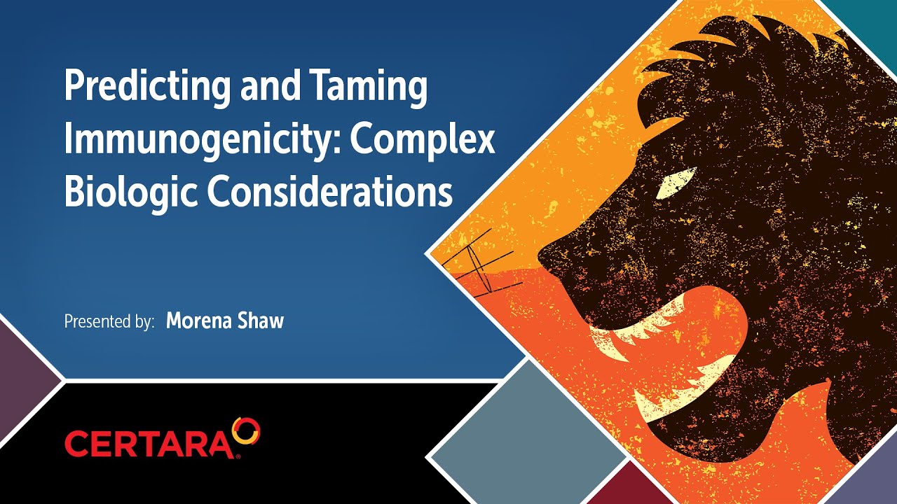 Predicting and Taming Immunogenicity: Complex Biologic Considerations