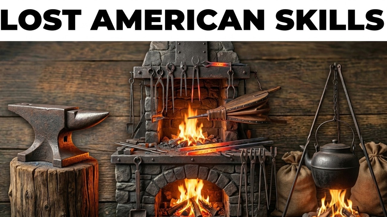 30 DYING Small Town Skills That Made America Truly Self-Reliant