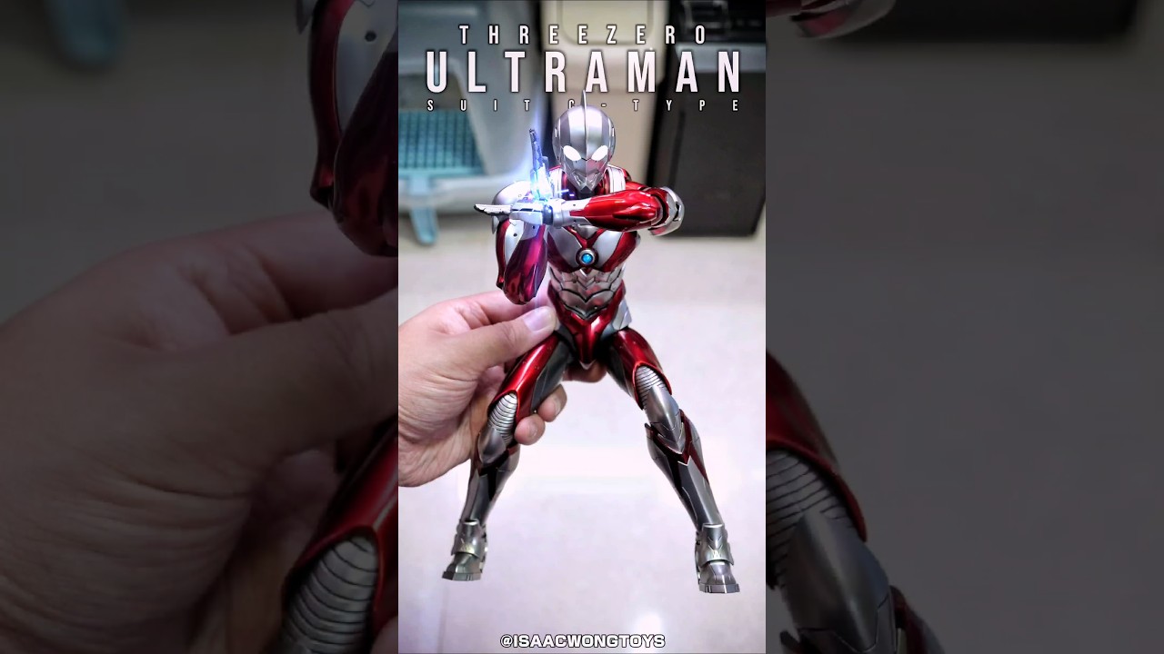 [Threezero] Figzero 1/6 - Ultraman Suit C-Type (Anime Version) #Ultraman #Netflix  #IsaacWongToys