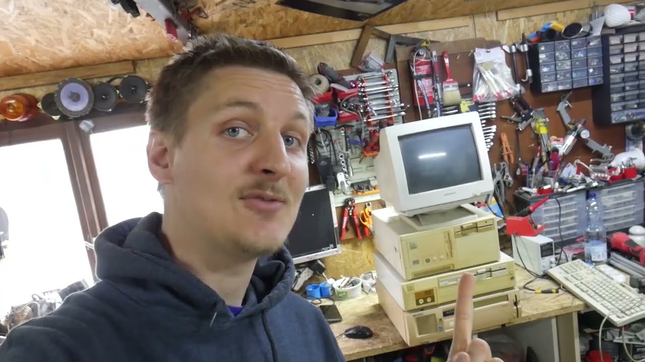Pajtában talált számítógépek! Vajon működnek?