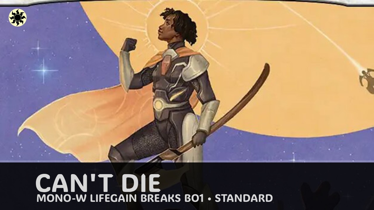 Play This Mono-W Lifegain — You Literally Can’t Die in BO1 Standard | MTG Arena