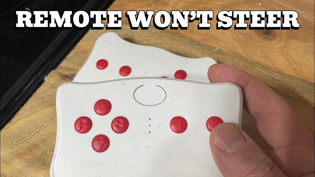 Kids Ride-On Car Remote Steering Not Working | Controller Fix (12V 2.4GHz)