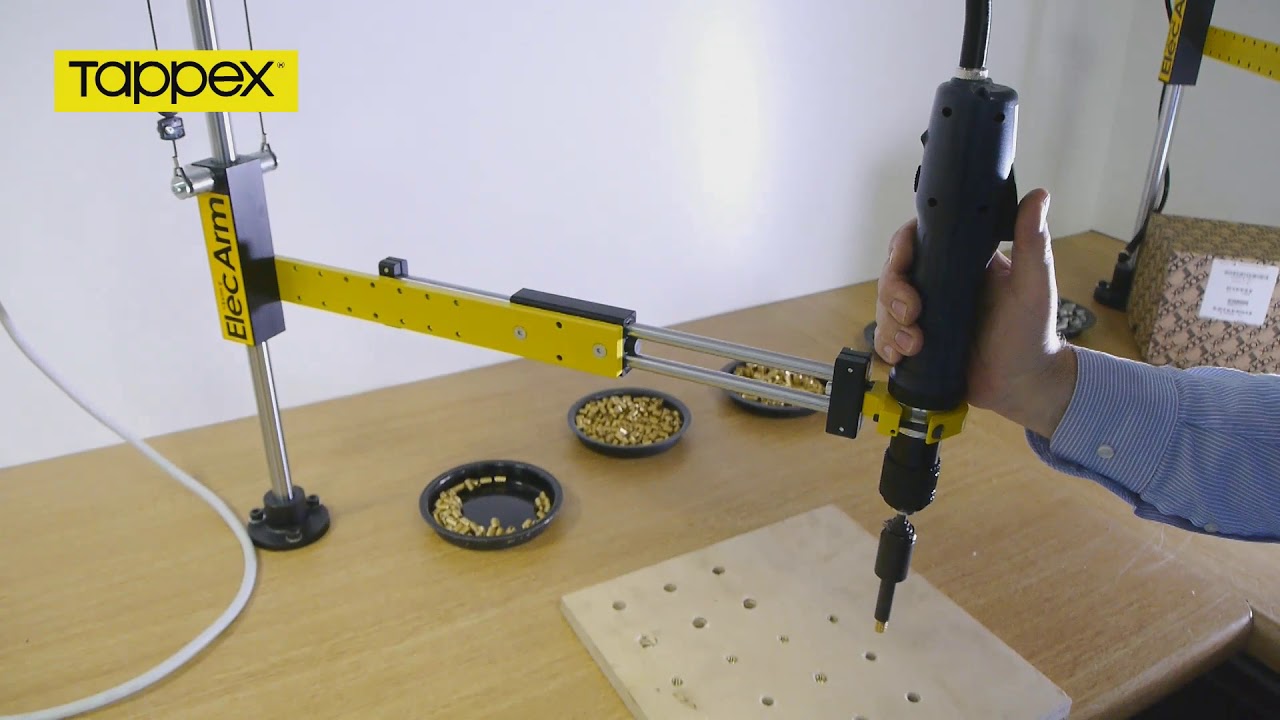 Tappex ElecArm&reg; New Range of Installation Equipment for Self-Tapping Inserts - Overview