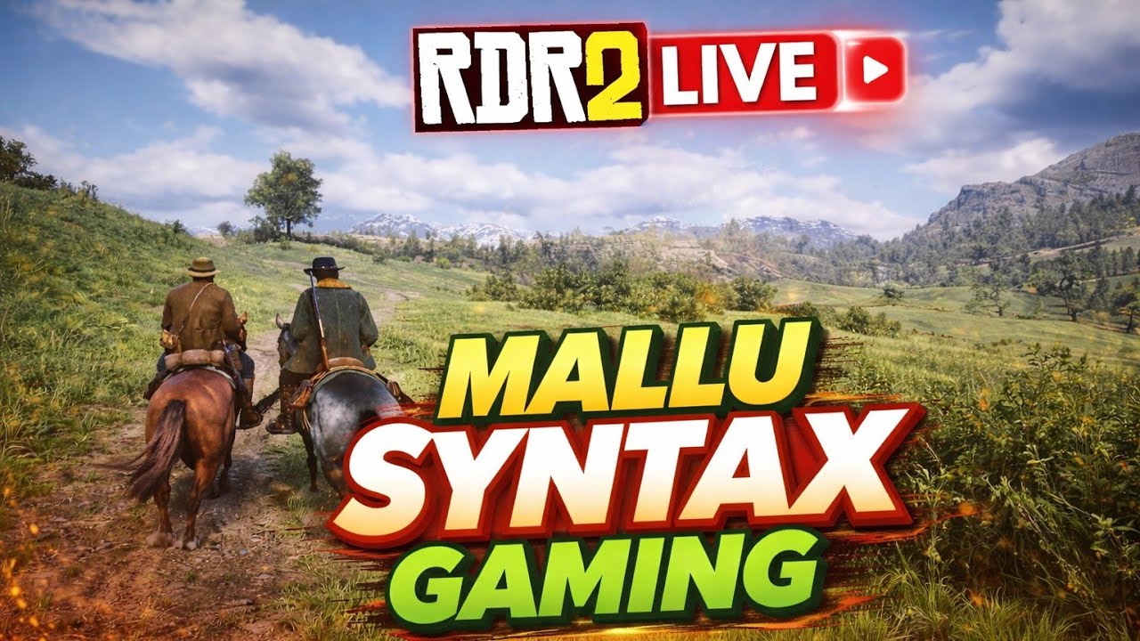 RDR2 | livestream | Malayalam | Part-5
